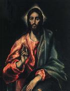 GRECO, El Christ c oil on canvas